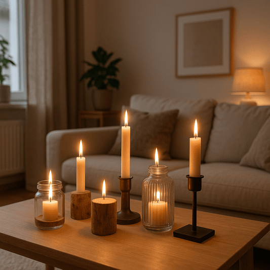 Was man als Kerzenhalter benutzen kann – Tipps & Inspiration - Zauberwerk