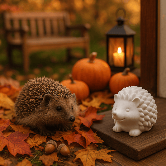 Igel im Herbst – Waldtiere als Glücksbringer im Garten - Zauberwerk