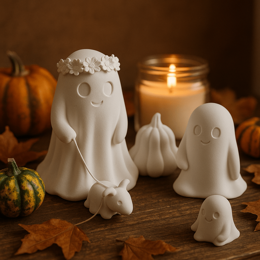 Herbstfiguren „Spuk & Kürbisfreude“ – wählbare Varianten - Zauberwerk