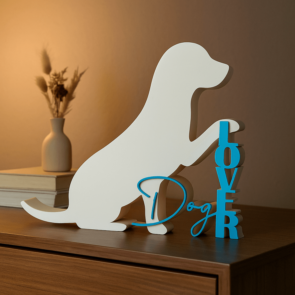 Love Dog – stilvolle Hundefigur für echte Tierfreunde - Zauberwerk