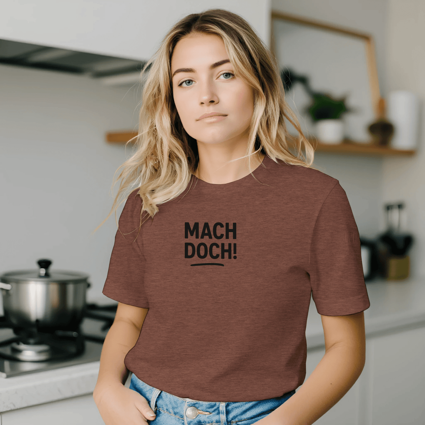Unisex T-Shirt – Mach doch! – Fun Shirt für Alltag & Freizeit - Zauberwerk