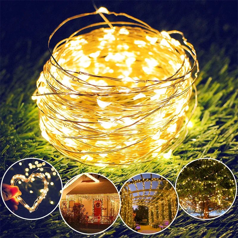 Zauberhafte LED Lichterkette – warmes Weihnachtslicht für dein Zuhause - Zauberwerk