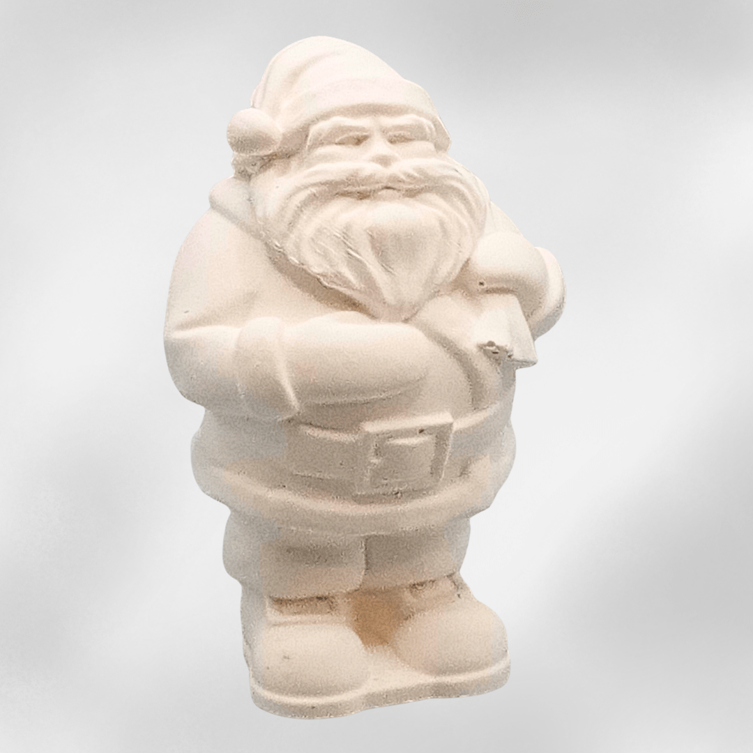 Weihnachtsmann Figur aus Keraflott – Handgefertigte Weihnachtsdeko aus Haiger - Zauberwerk