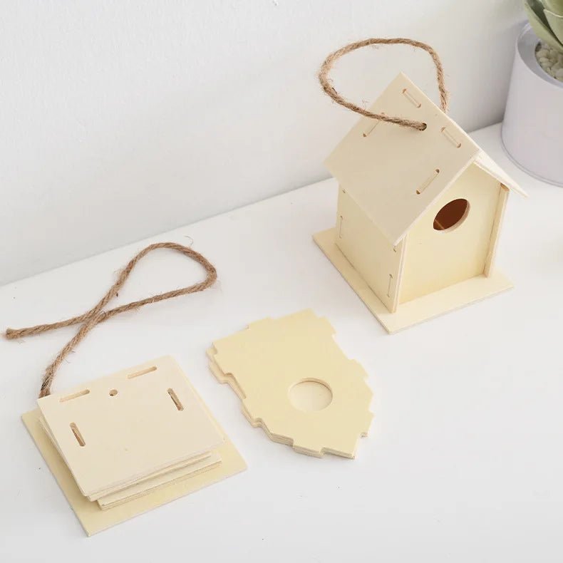 DIY Vogelhaus Bausatz – Vogelfutterhaus selber bauen aus Holz - Zauberwerk