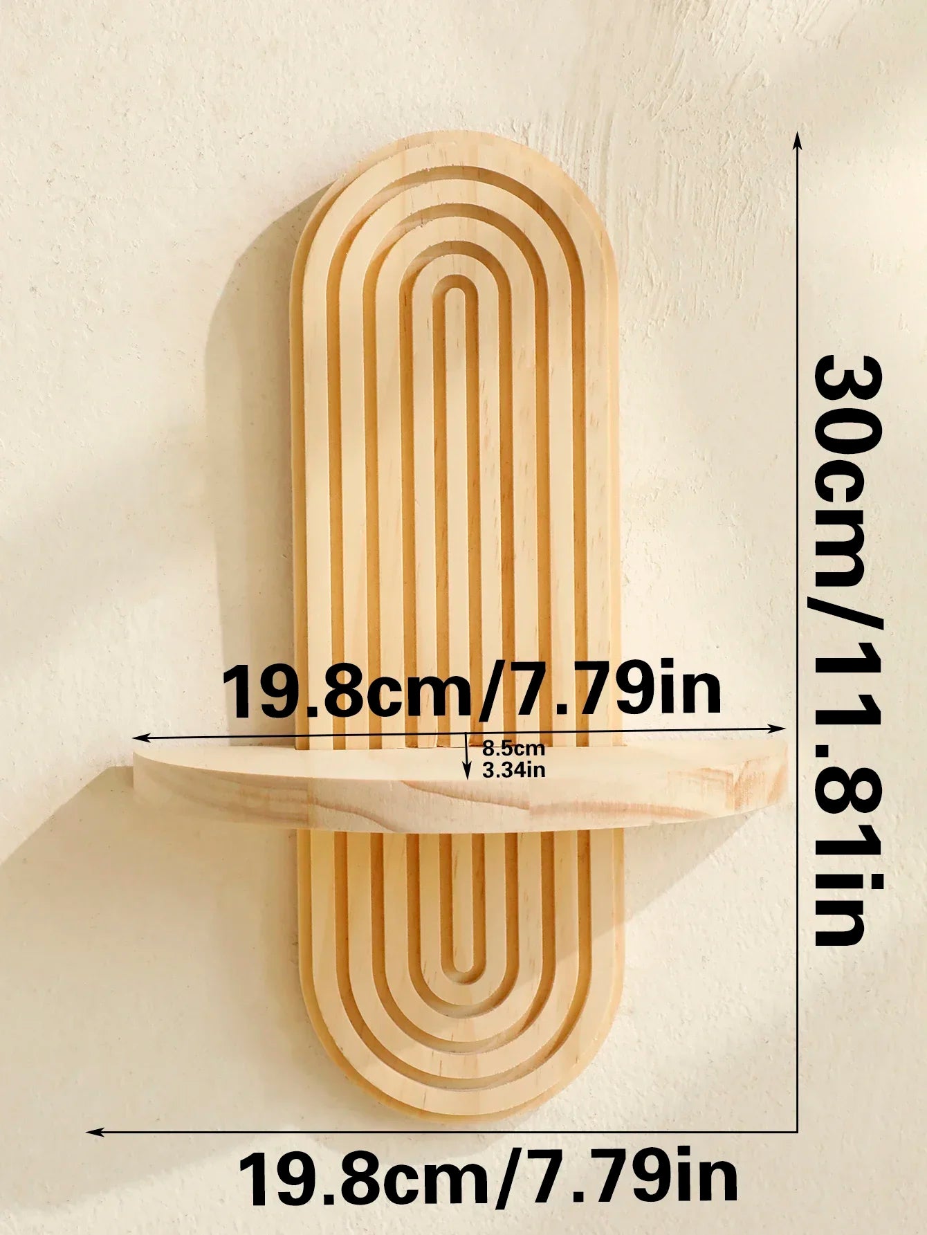 Boho Wandregal aus Holz – natürlich schön für dein Zuhause - Zauberwerk