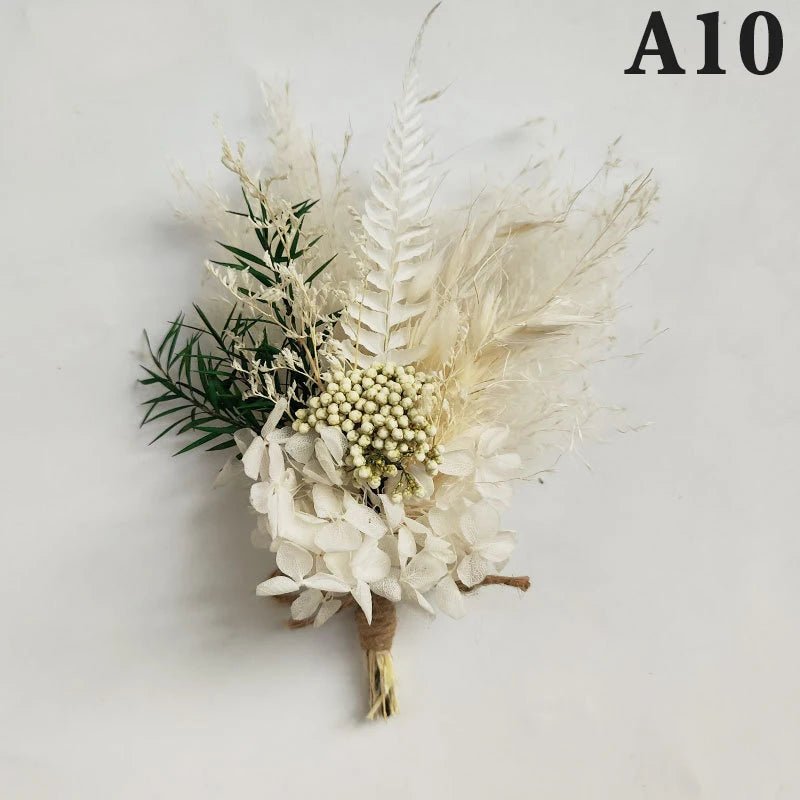 Mini Trockenblumen - Bouquet in 10 Varianten – Natürlich. Zeitlos. Liebevoll gebunden. - Zauberwerk