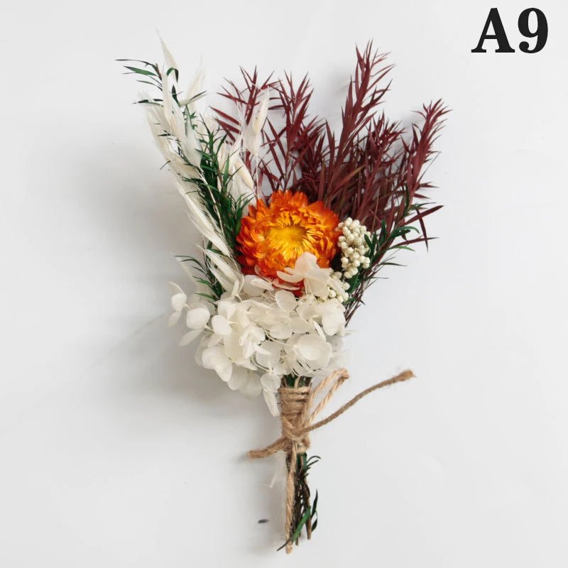 Mini Trockenblumen - Bouquet in 10 Varianten – Natürlich. Zeitlos. Liebevoll gebunden. - Zauberwerk