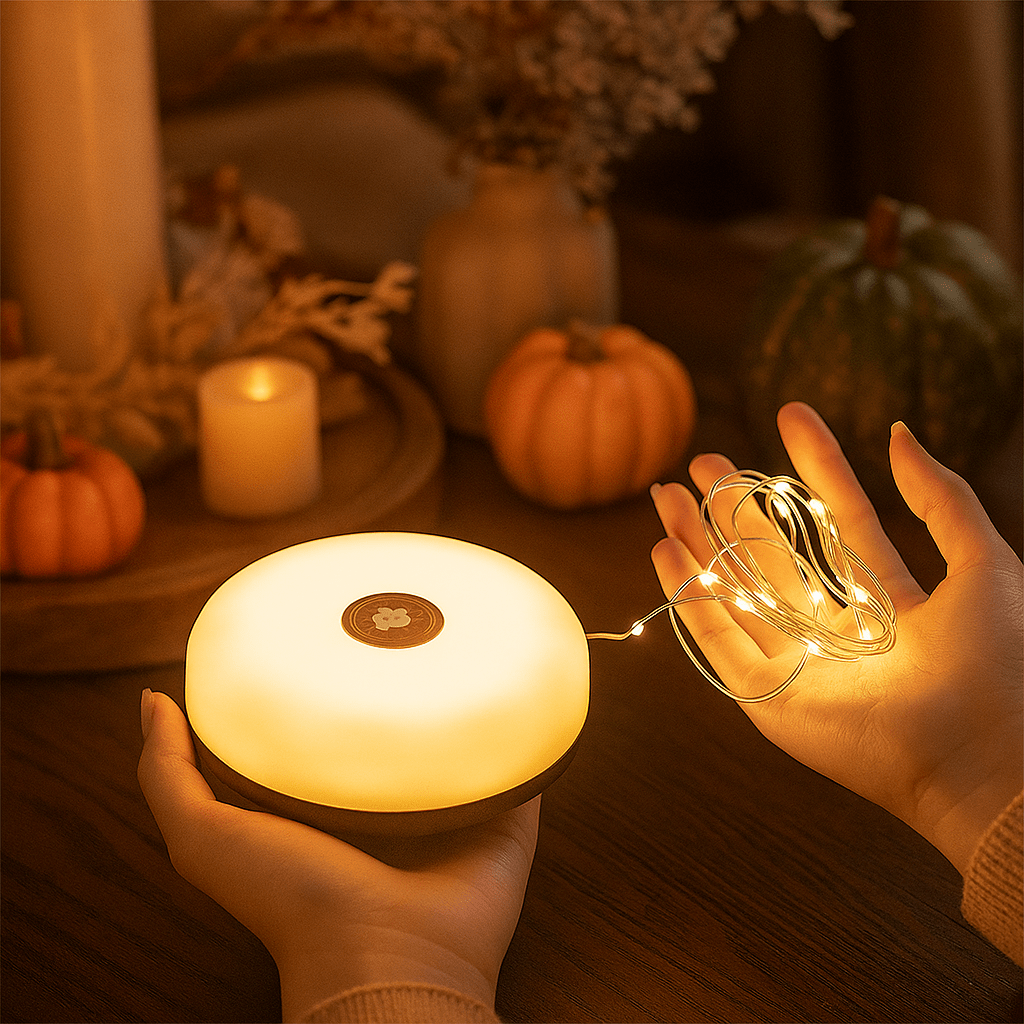 Solar LED - Lichterkette Outdoor – stimmungsvolle Beleuchtung für Garten & Camping - Zauberwerk