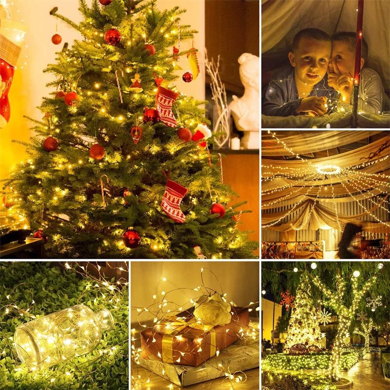 Zauberhafte LED Lichterkette – warmes Weihnachtslicht für dein Zuhause - Zauberwerk