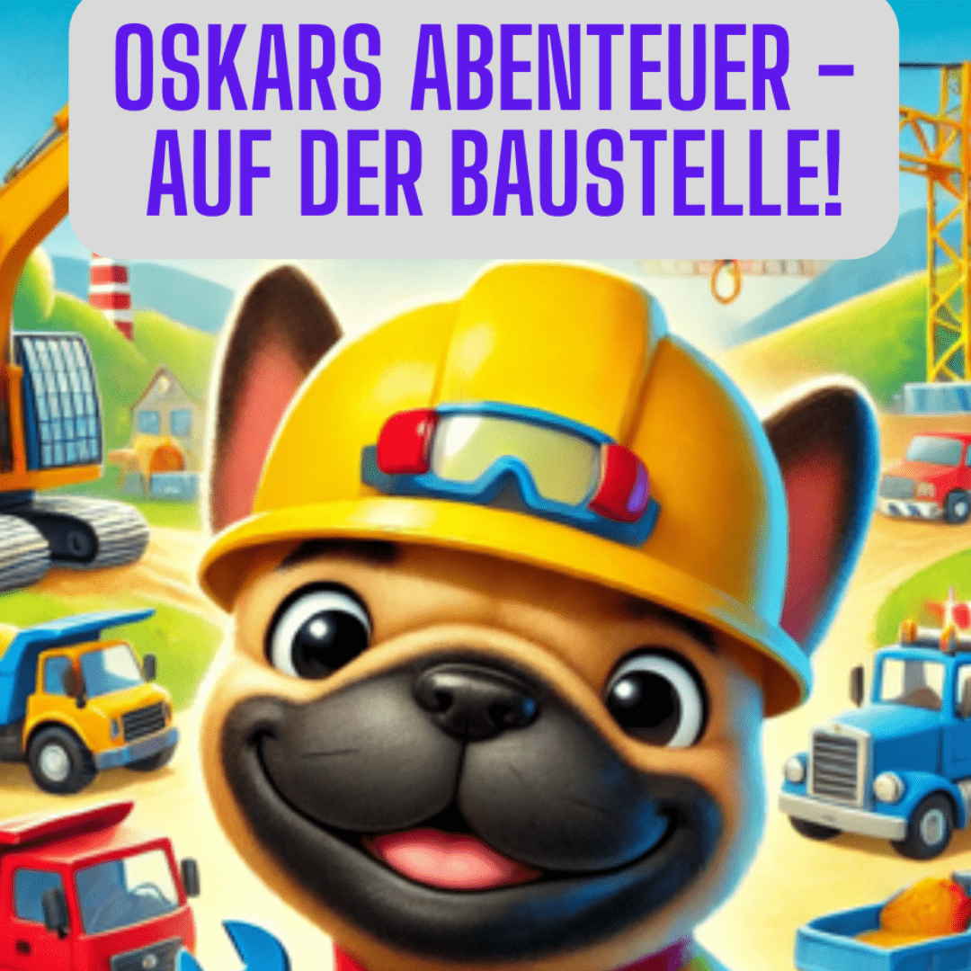 Oskar auf der Baustelle – Ein Malbuch für kleine Entdecker / PDF Download - Zauberwerk