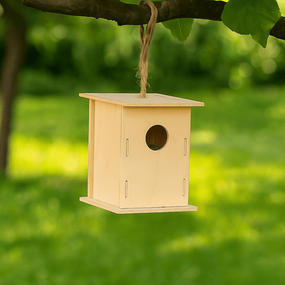 DIY Vogelhaus Bausatz – Vogelfutterhaus selber bauen aus Holz - Zauberwerk