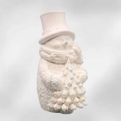 Handgemachte Schneemann-Figuren aus Keraflott | Zauberhafte Winterdeko für dein Zuhause