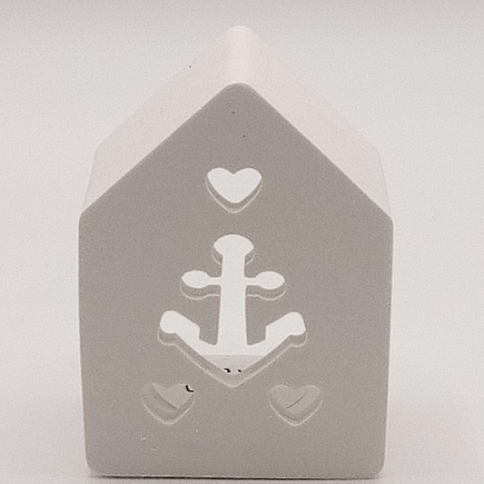 Maritime Mini - Deko - Häuschen – 6 cm, verschiedene Motive - Zauberwerk