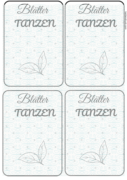 Herbstliche Tütenklappen – 3er Set PDF zum Download | DIY Verpackung für kleine Geschenke & Märkte - Zauberwerk