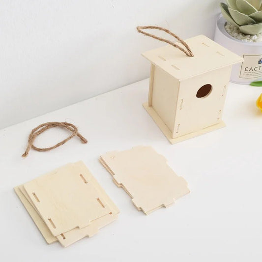 DIY Vogelhaus Bausatz – Vogelfutterhaus selber bauen aus Holz - Zauberwerk