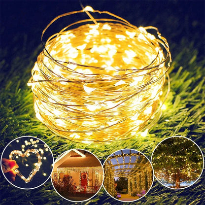 Zauberhafte LED Lichterkette – warmes Weihnachtslicht für dein Zuhause - Zauberwerk