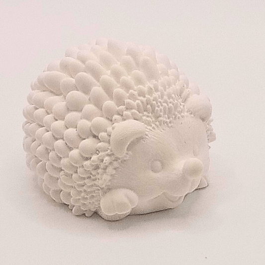 Igel aus Keraflot – natürliche Herbstdeko im Waldstil | Kleine Dekofigur 5 cm | Handgemacht & zauberhaft - Zauberwerk