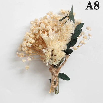 Mini Trockenblumen - Bouquet in 10 Varianten – Natürlich. Zeitlos. Liebevoll gebunden. - Zauberwerk