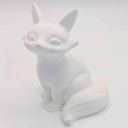 Deko - Fuchs Figur – 10 cm, wahlweise sitzend oder liegend - Zauberwerk