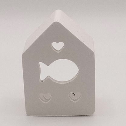 Maritime Mini - Deko - Häuschen – 6 cm, verschiedene Motive - Zauberwerk
